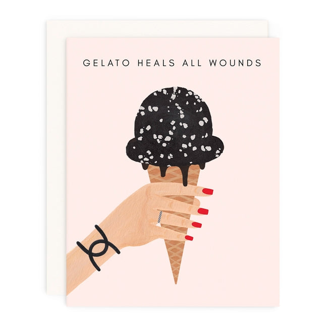 Gelato Heals All Wounds Card