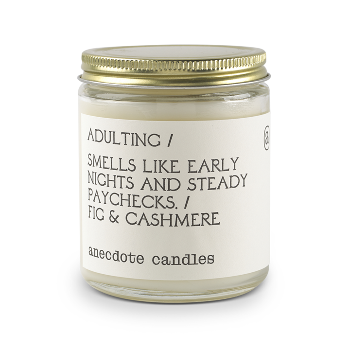 Adulting Jar Candle - All She Wrote