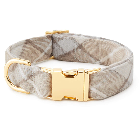 Flannel dog best sale collar