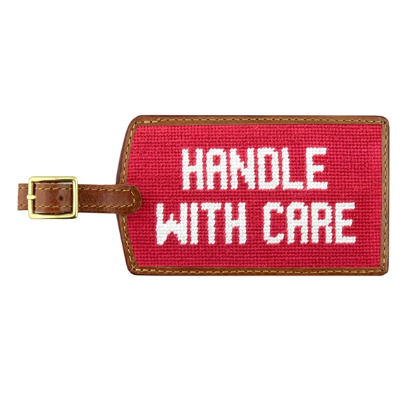 Handle with care 2025 luggage tag