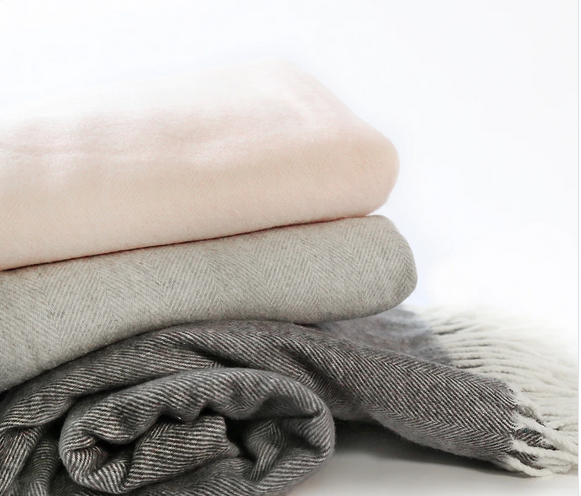 Chambray discount throw blanket