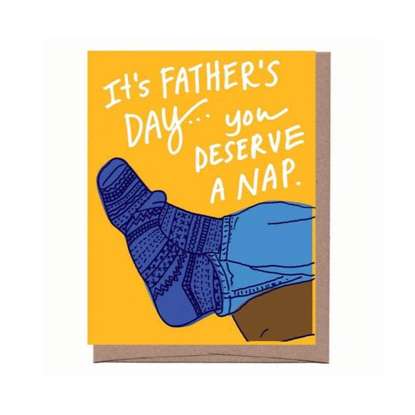 Father's Day Nap Card - All She Wrote