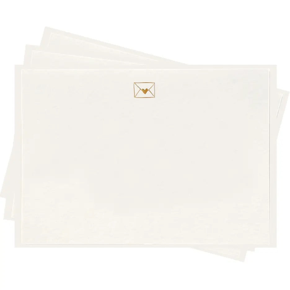 Gold Envelope Boxed Stationery