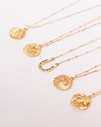 Fleur de Lis Medallion Necklace