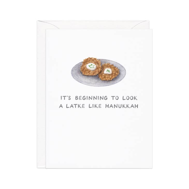 A Latke Like Hanukkah Card