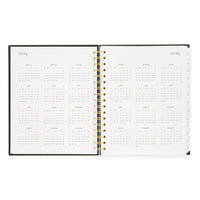 Rose Pinstripe Spiral Planner 2024