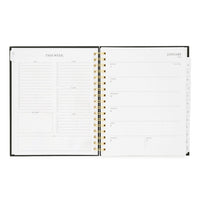 Green Spiral Planner 2024