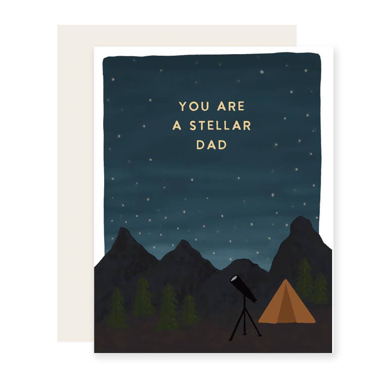 Stellar Dad Father's Day Card