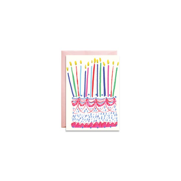 Birthday Cake Petite Card