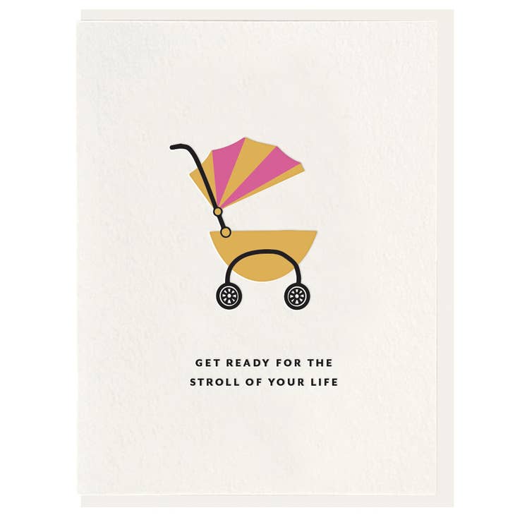 Stroll of Your Life Baby Card