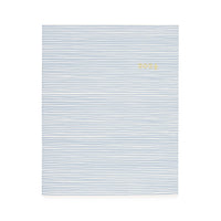 Painted Blue Stripe - 2024 Monthly Planner