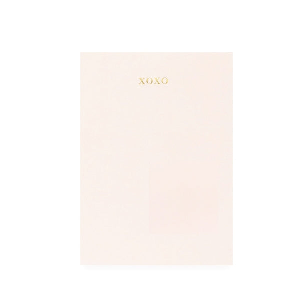 Mini Pink XOXO Notepad