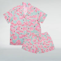 Flamingo Daisy Pajama Set