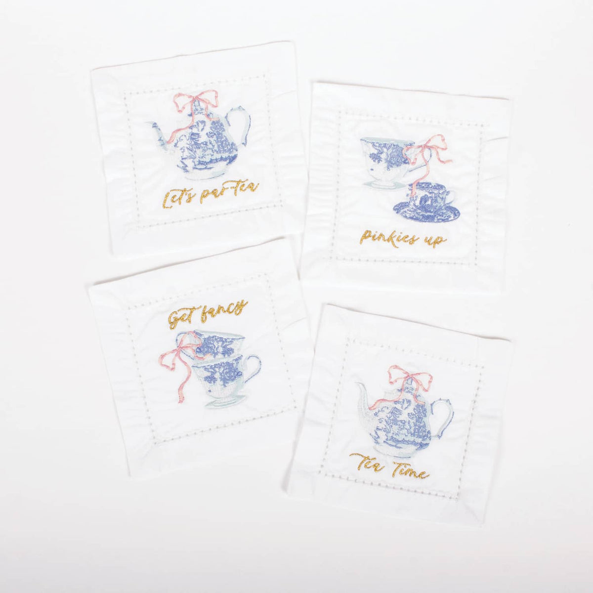 High Tea Cocktail Napkin Set