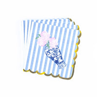 Ginger Jar Floral Cocktail Napkin