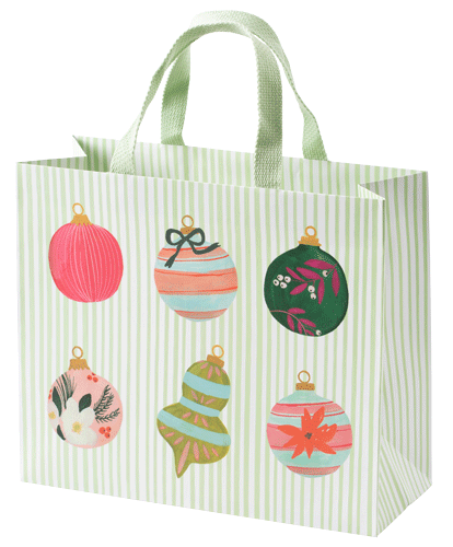 Painted Ornaments Gift Bag