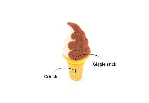 Ice Cream Dog Toy