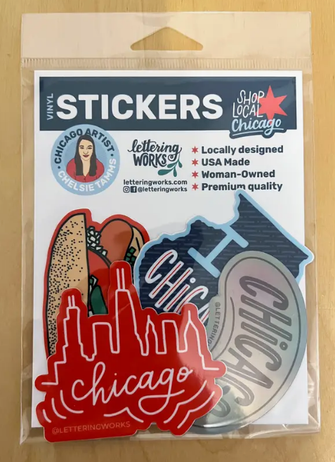 Chicago Sticker Set