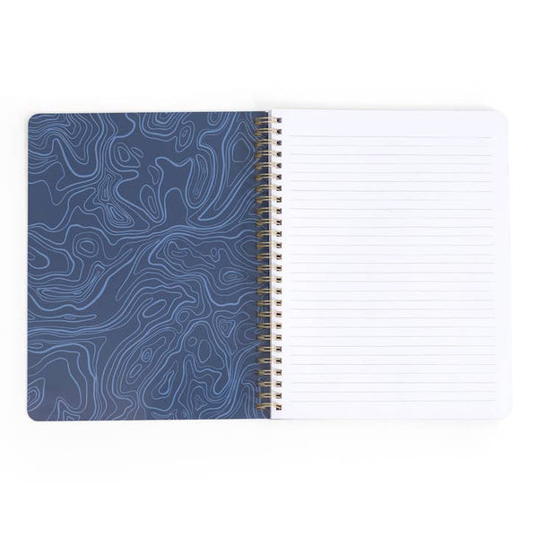 Cottage Floral Spiral Notebook