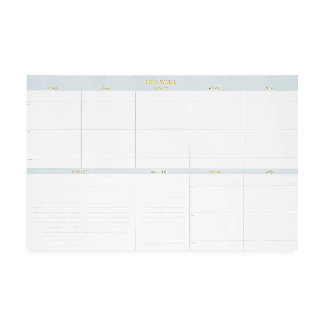 Weekly Planner Pad Notepad