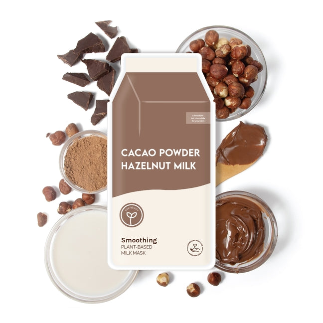 Cacao Powder Hazelnut Milk Sheet Mask