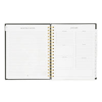 Green Spiral Planner 2024