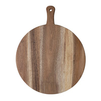 Suar Wood Cheese/Cutting Board with Handle