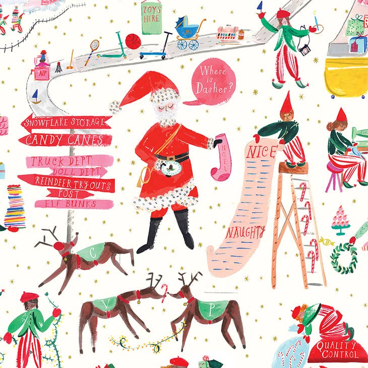 North Pole Gift Bag