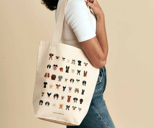 Dog Days Canvas Tote Bag