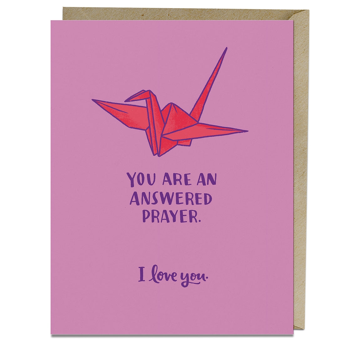 Answered Prayer Card