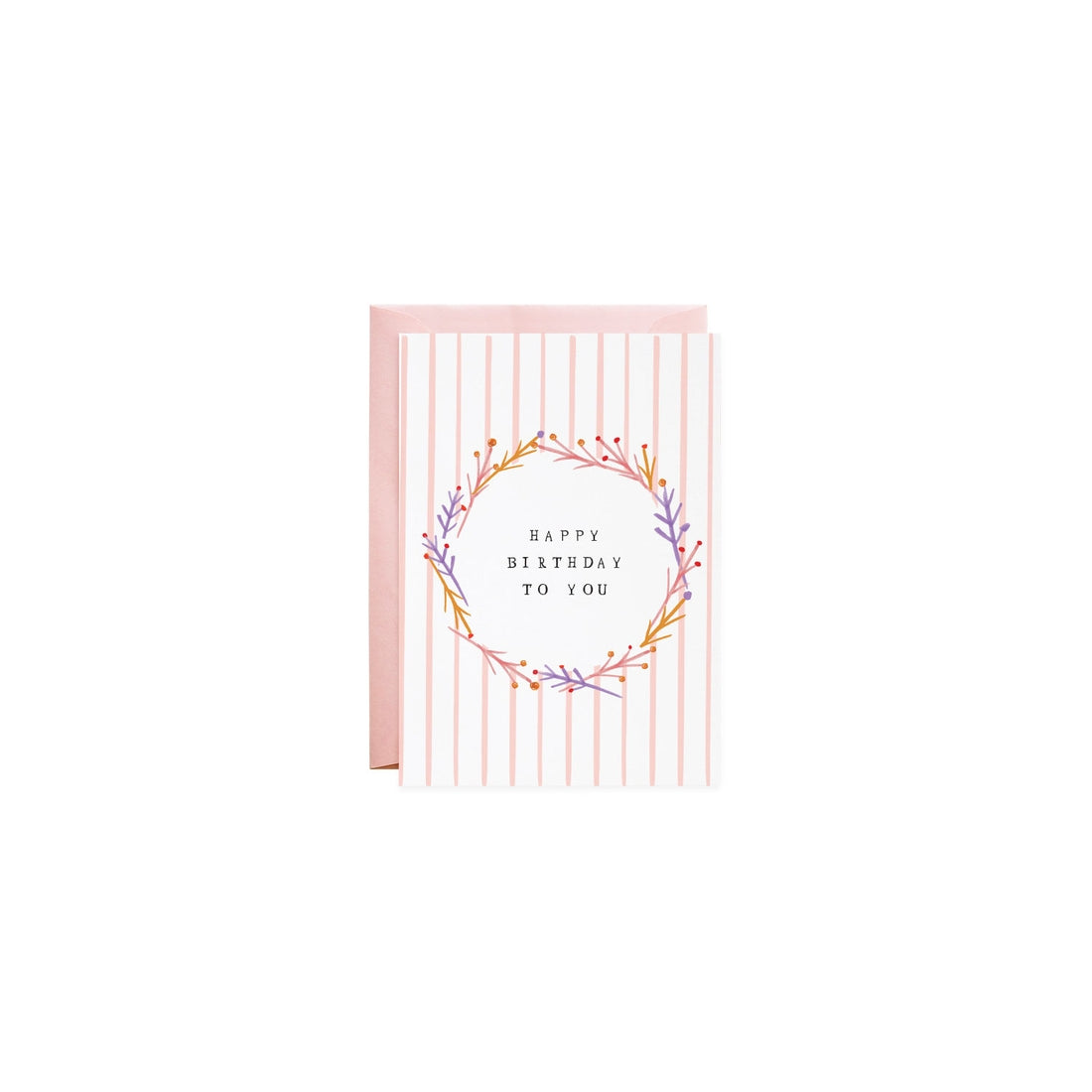 Birthday Wreath Petite Card