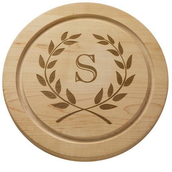 Maple Round Cutting Board - All She Wrote