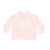Light Pink Cotton Rollneck Sweater - All She Wrote