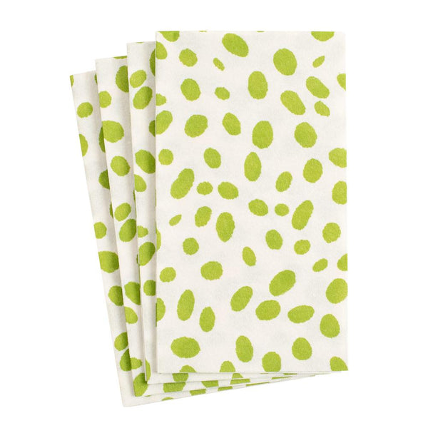 Green Spots Guest Towel
