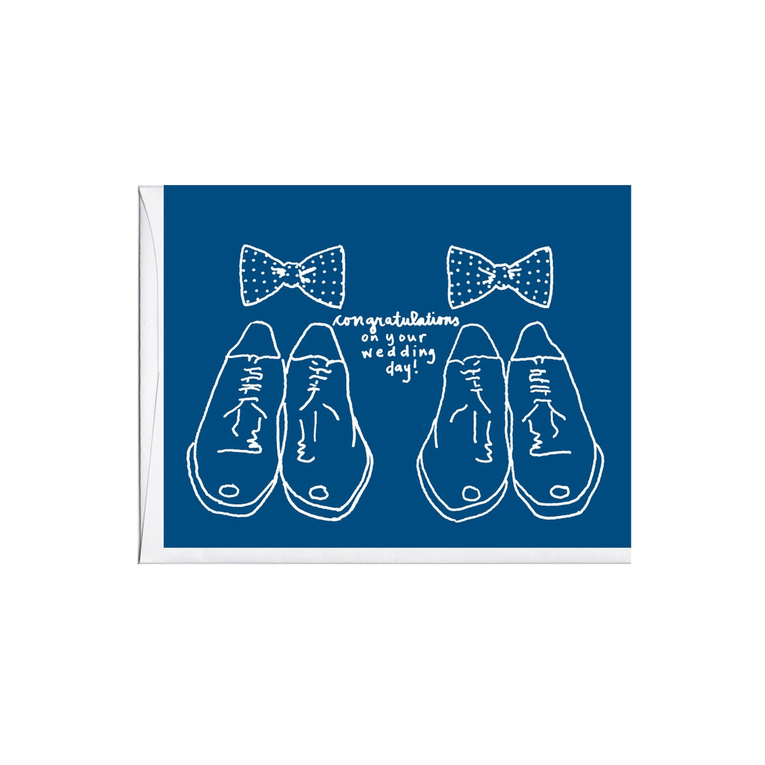 Bowties Wedding Card