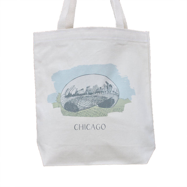 Chicago Bean Tote - All She Wrote