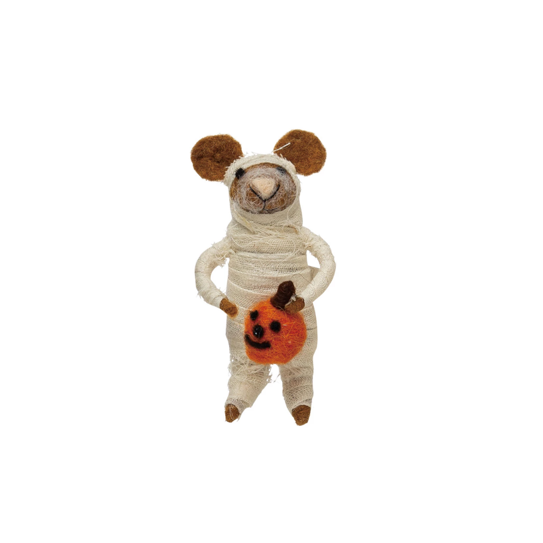 Wool Felt Costume Mouse