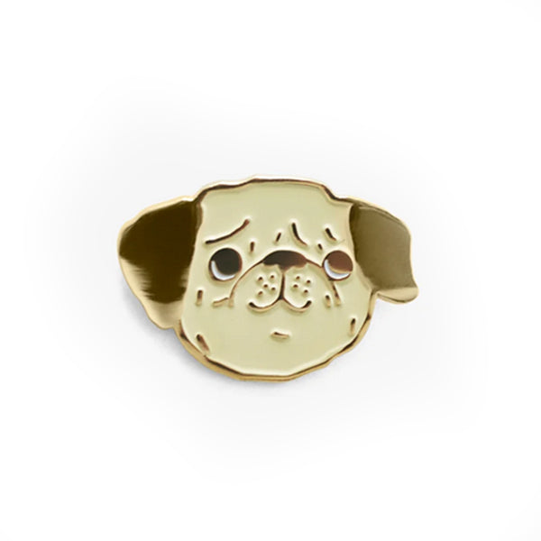 Pug Pin - All She Wrote