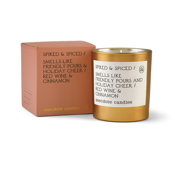 Spiked & Spiced Gold Tumbler Candle