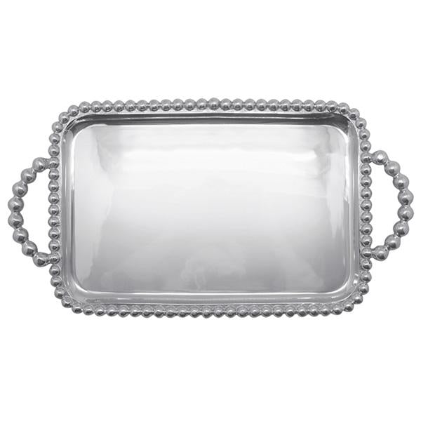 Pearled Service Tray - All She Wrote