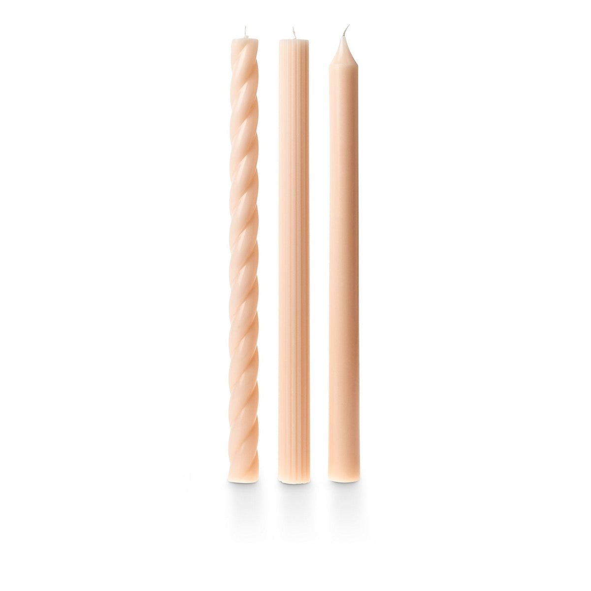 Blush Assorted Taper Candles