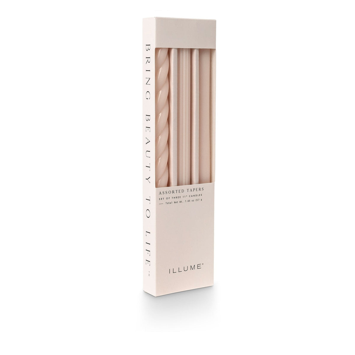 Blush Assorted Taper Candles