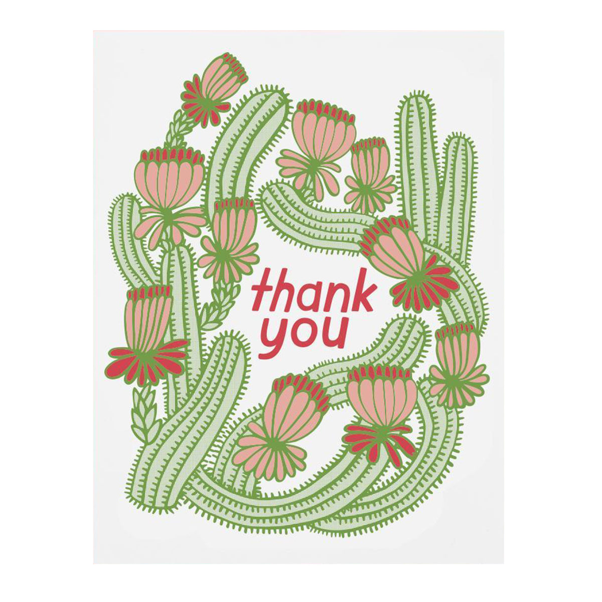 Cactus Thank You Card - All She Wrote