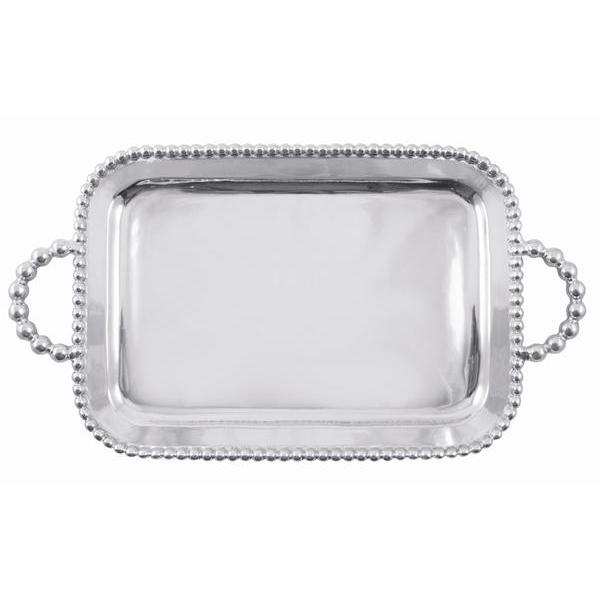 Pearled Service Tray - All She Wrote