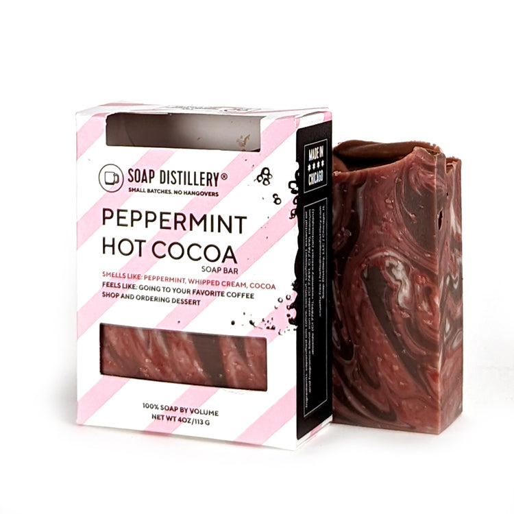 Peppermint Hot Cocoa Soap Bar