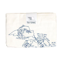 Great Lakes Tea Towel - All She Wrote