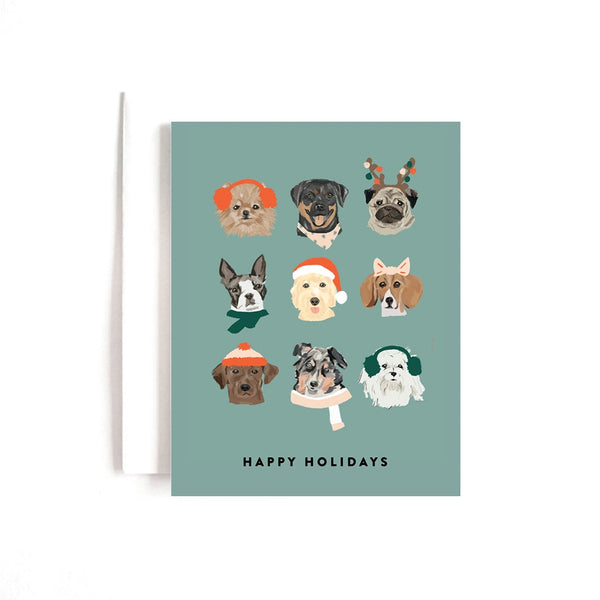 Holiday Dogs Boxed Stationery