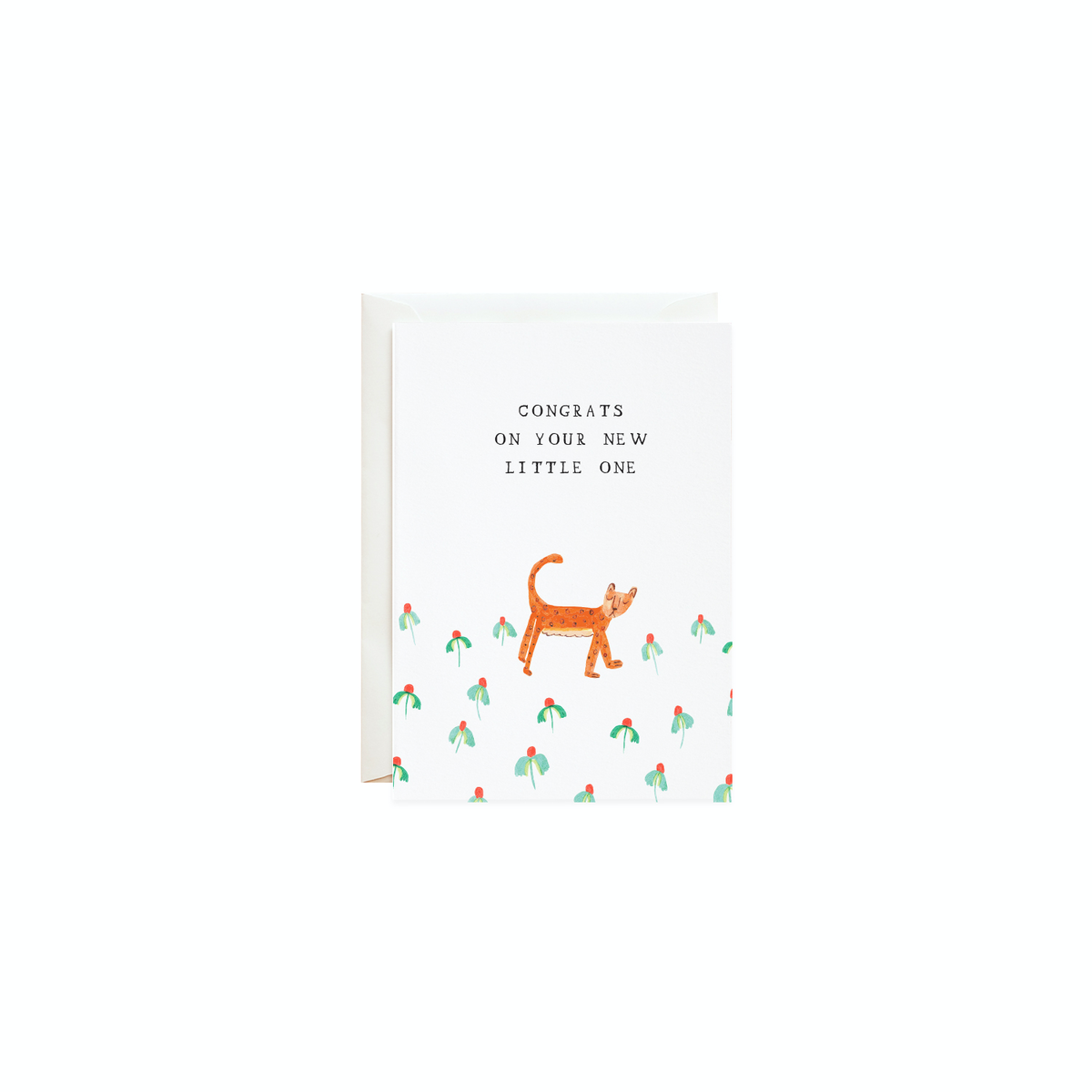 Little Cheetah Petite Card