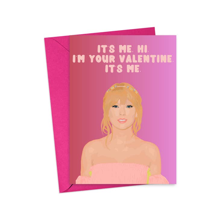 Taylor Swift Valentine’s Card