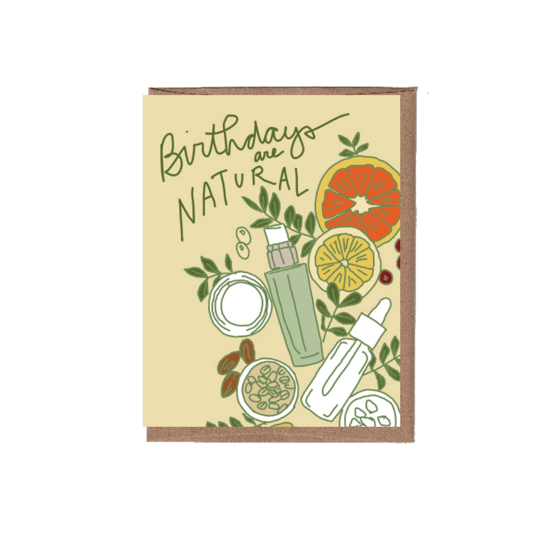 Natural Birthday Card